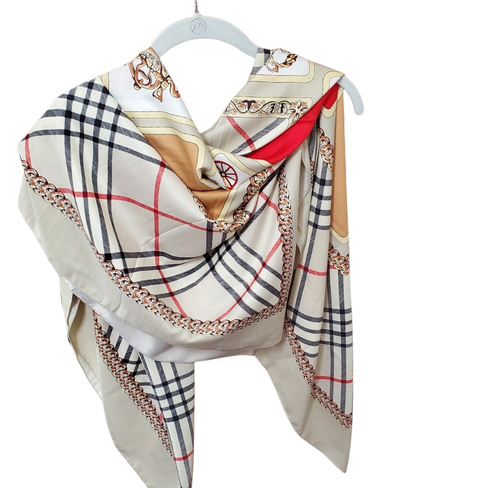 Scarf equestrian large square